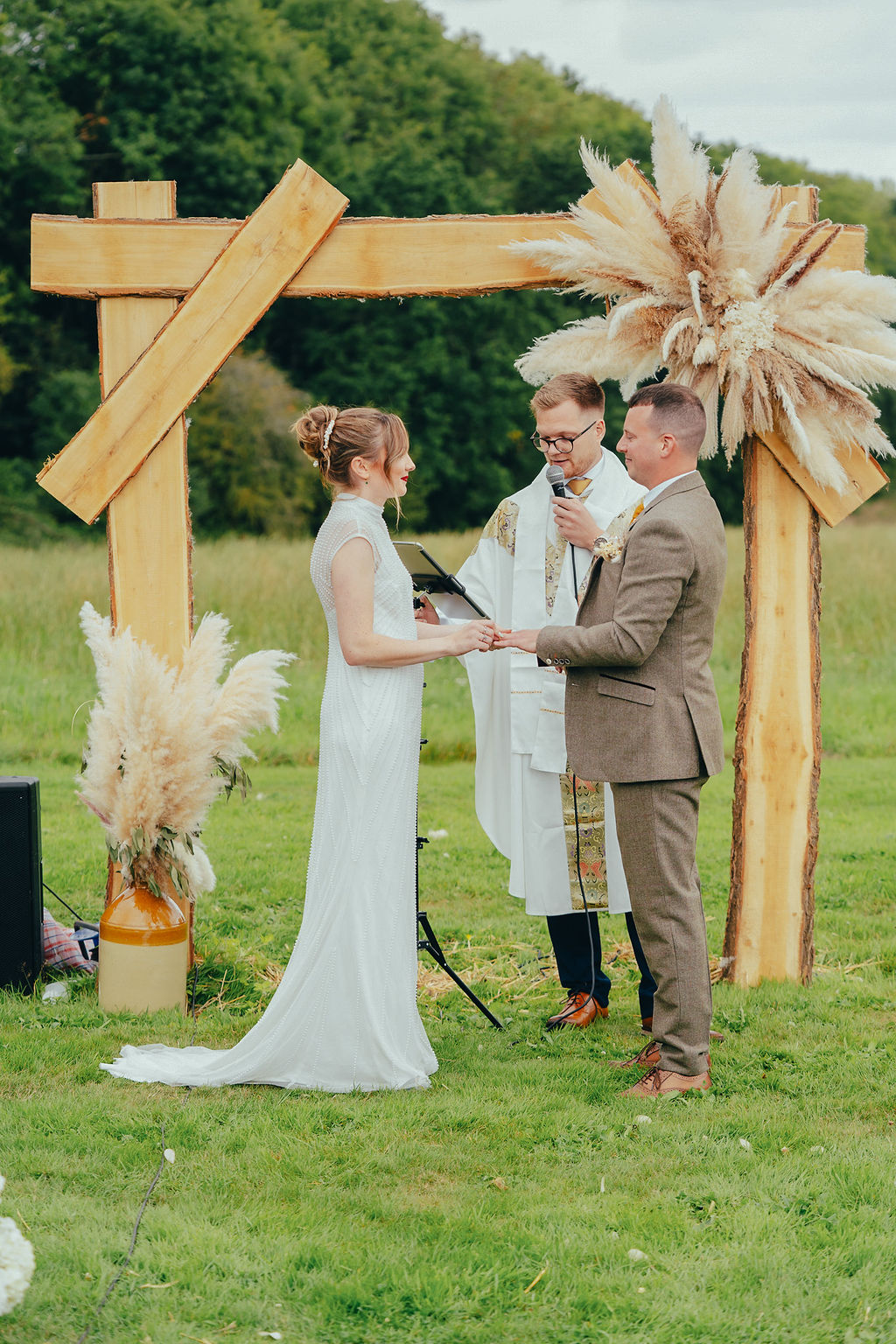 Countryside Wedding at the Cocking Village Hall