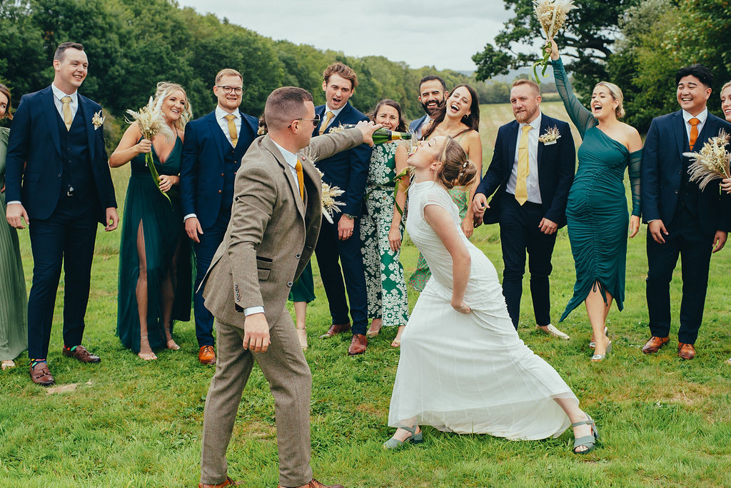 Countryside Wedding at the Cocking Village Hall