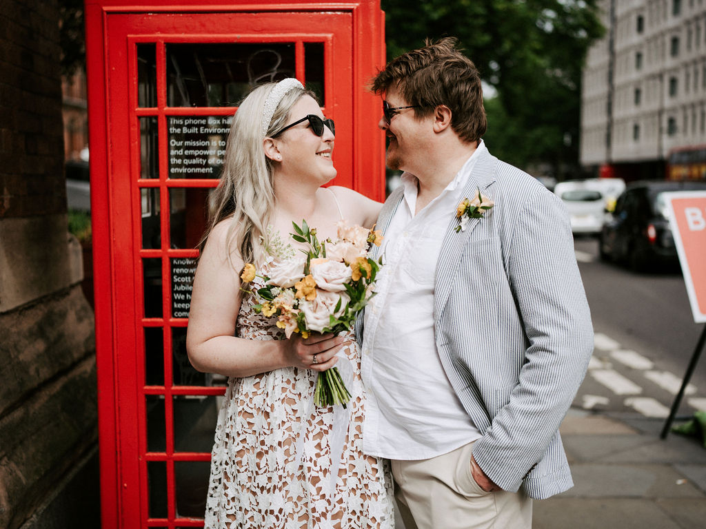 An Intimate London Elopement