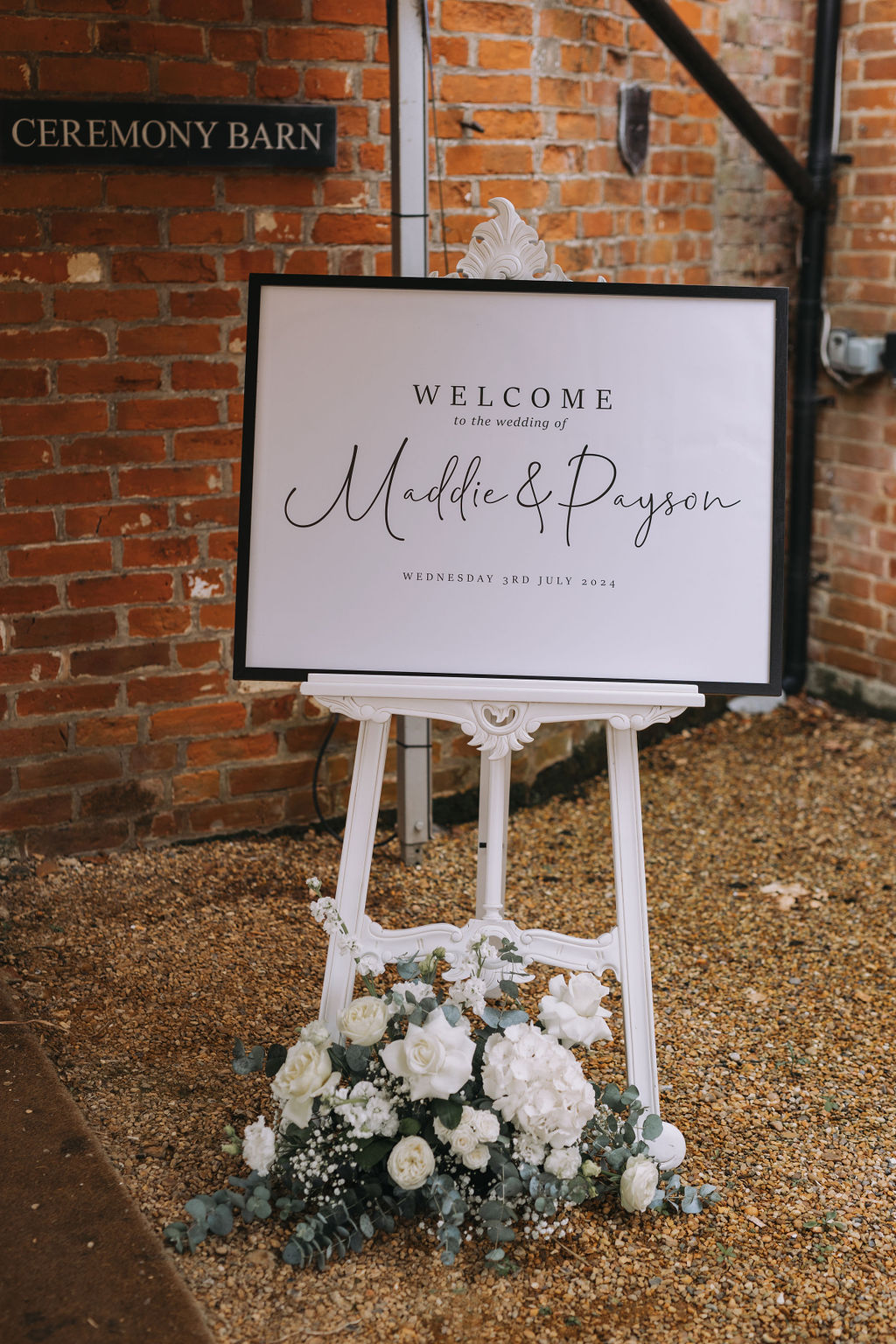Wedding programme